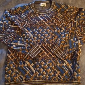 Vintages Missoni Sweater. Made in Italy. 50% Wool